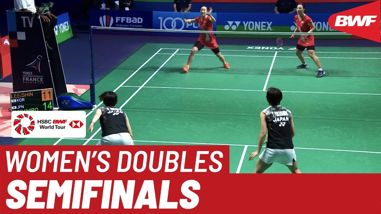 SF | WD | LEE/SHIN (KOR) [5] vs. FUKUSHIMA/HIROTA (JPN) [2] | BWF 2019