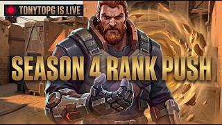 🔴 Live Now: Valorant Mobile | Season 4 Rank Push | Road to 900 Subs | 🔥 @tonytopg7