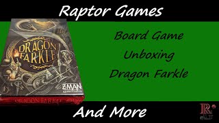 Dragon Farkle Board Game Unboxing