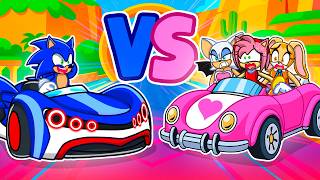 BOYS vs GIRLS in SONIC RACING: CROSSWORLDS!