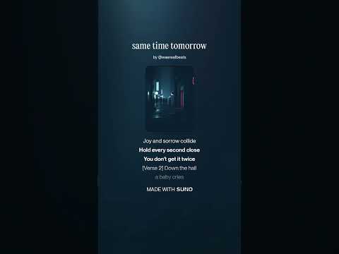 same time tomorrow(lyrics)