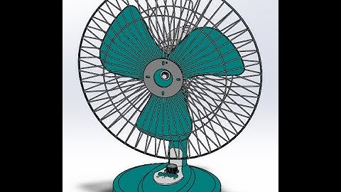 Solidworks Presentation - Table Fan