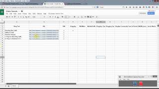 Using a Spreadsheet to Schedule Pinterest Pins
