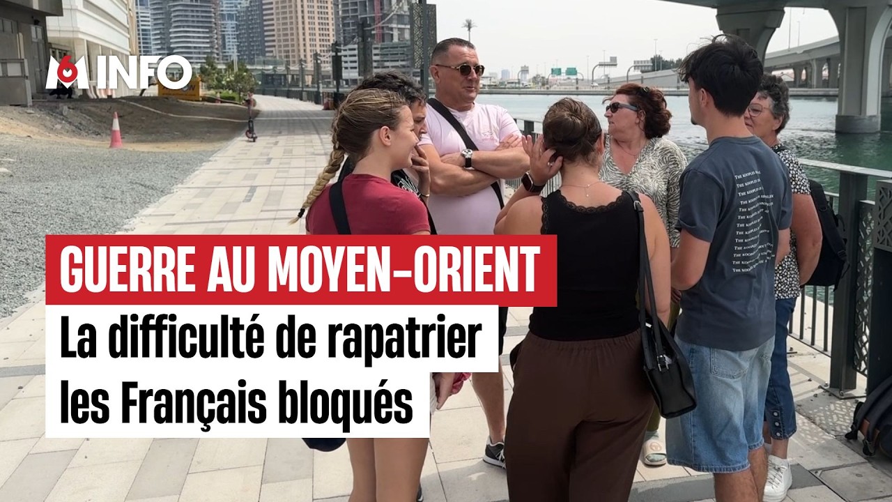 Moyen-Orient : des Français bloqués à Dubaï dans l'attente