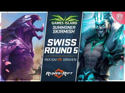 Rek'Sai vs Draven - Round 5 - Grand Summoner Skirmish at Games Island EU