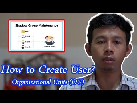 Create Organizational Unit User Group on Windows Server 2012 R2