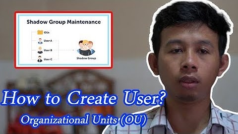 Create Organizational Unit User Group on Windows Server 2012 R2