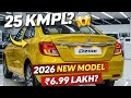 New Dzire 2026 Model India Launch 🔥 25 KMPL Mileage? Shocking Price LEAKED Big Bold complete detail