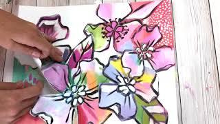 Cut and Paste Collage Fun (Floral) screenshot 5