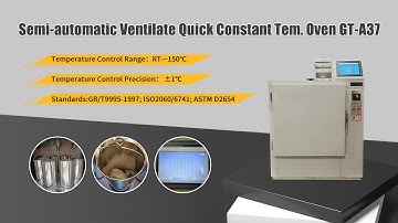 Semi automatic Ventilate Quick Constant Tem Oven GT-A37