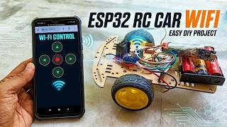 RC CAR USING ESP32 AND L298N - ESP32 RC CAR WIFI