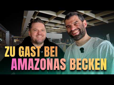 Aquarienbauer Besuch! 😳 Wir bauen ein Aquarium vor Ort | Amazonasbecken