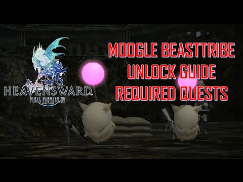 How to Unlock Moogle Beast Tribe Daily Quests- All Required Quests from start to FInish!