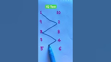 Draw a checkered path with numbers 1 to 10 #maths#shorts#quiz#drawing#line