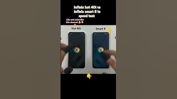 Infinix hot 40i vs infinix smart 8 le speed test @rabbitsvlog64#trollface #shortvideos