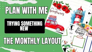 Plan With Me [Trying a NEW to Me Layout]