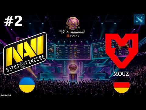 ТРИУМФ КРИШТИАНУ РОНАЛДО! | NaVi vs Mouz #2 (BO3) The International 2026