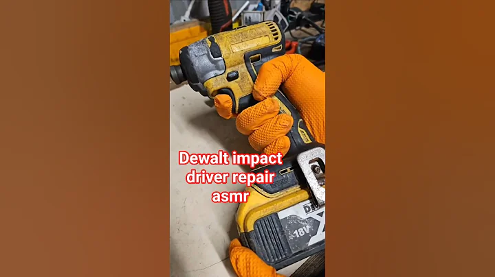 Dewalt Impact Driver repair #powertoolrepair #dewalt #asmr