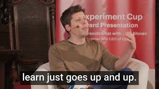 Sam Altman on How Startups Should Consider AI