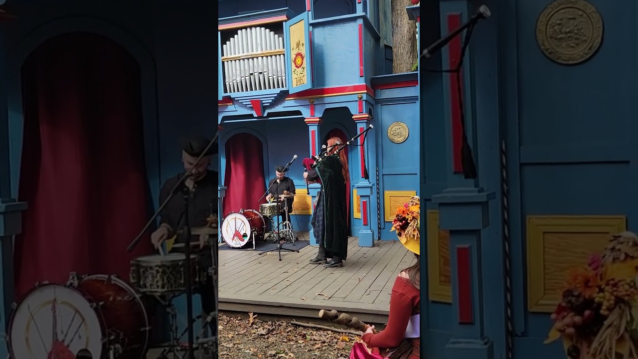 Ally the Piper and The Boys, Maryland Rennasanice Festival, October 21, 2023, 2:00 pm show