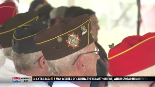 Emotional opening for Field of Honor celebrating local heroes