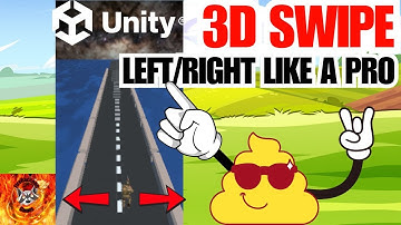 How in Unity 6 swipe your character left and right in game like a PRO (Unity Tutorial)