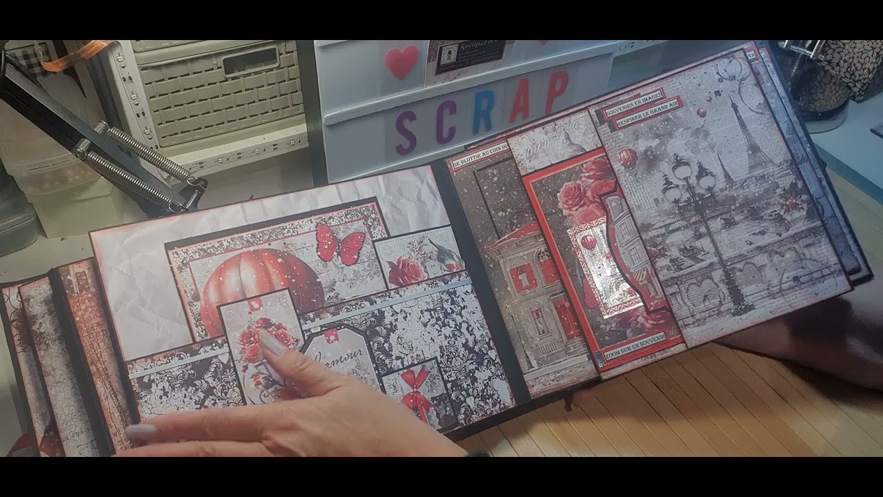 TUTO ALBUM PARIS JE T AIME - PRÉSENTATION FINALE