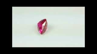 Unheated Natural Ruby, Trillion 2.05 carat
