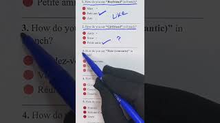 French vocabulary #easyfrench #french #improvefrenchlistening #frenchlearning #frenchvocabulary
