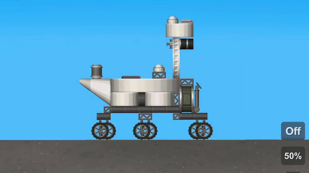 Perseverance rover 2 (better design) SFS - YouTube