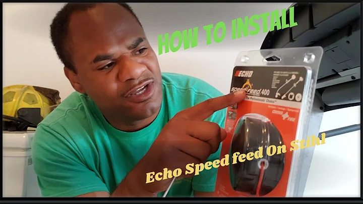 Install Echo Speedfeed 400 On Stihl Trimmer!