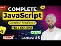 JavaScript Tutorial #5 | Functions Explained with Examples & Interview Questions