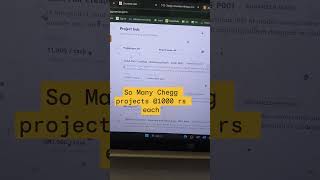 So many Chegg  AI projects