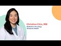 Get to know dr christine chin radiation oncologist at nuvance health
