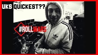 Is this the UKs FASTEST Joint Roller? How Quick can YOU Roll? (#ROLLWARS)