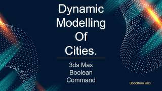 2.0 3ds Max Boolean Command