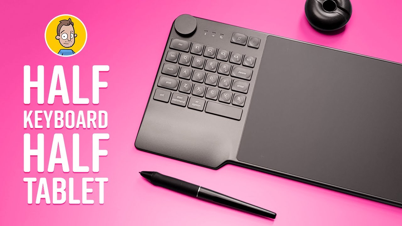 Huion Inspiroy Keydial KD200 - First Impressions - YouTube