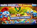 Can Papa Smurf Win All 5 Minigames Smurfs Village 