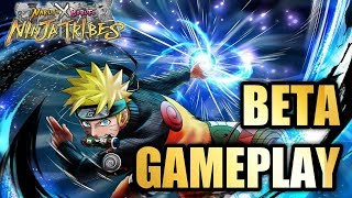 NINJA TRIBES BETA IS HERE! GAMEPLAY & UR SUMMONING ANIMATIONS! | Naruto X Boruto Ninja Tribes screenshot 2
