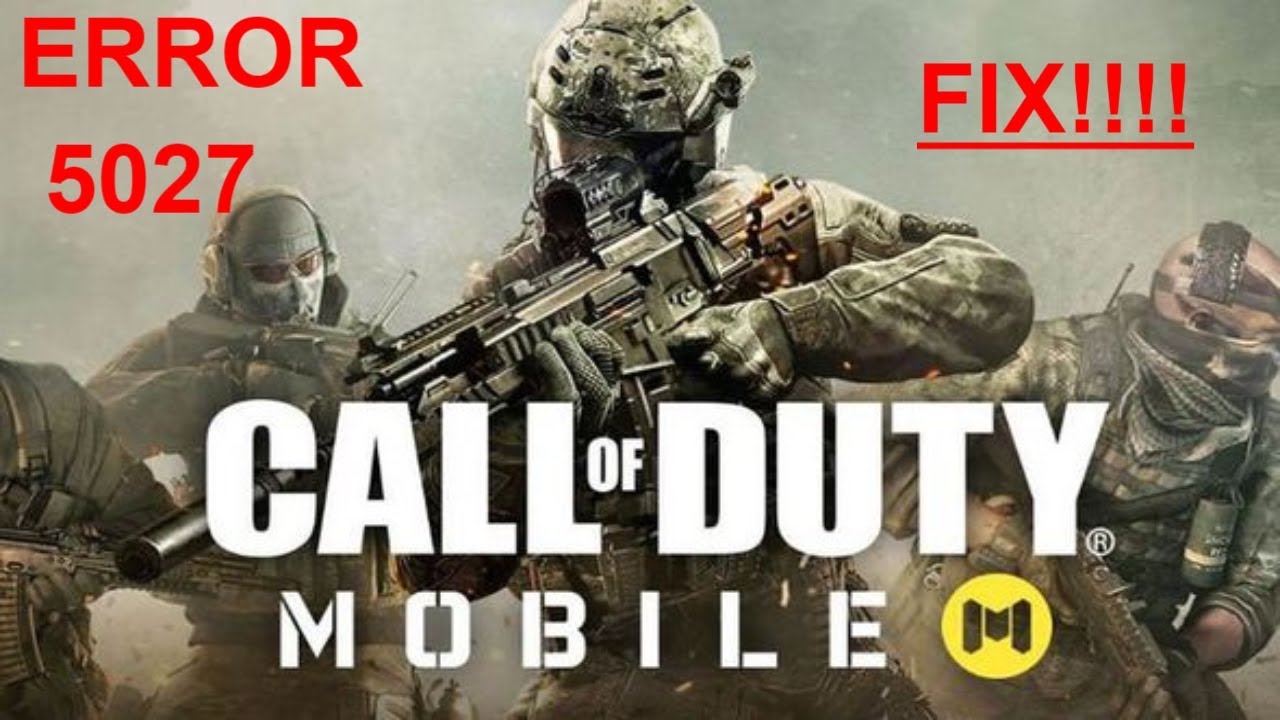 How To Fix Error 5027 in Call Of Duty Mobile - 