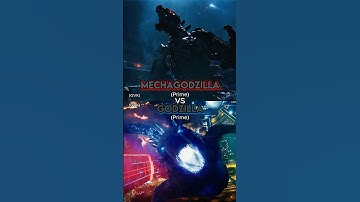 Mechagodzilla vs Godzilla and Evolved Godzilla