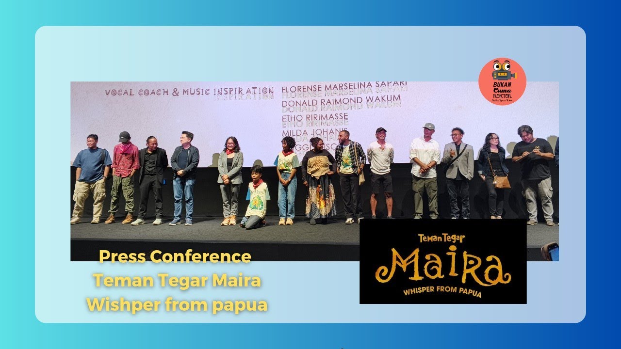 Press Conference Teman Tegar Maira, whisper from papua mengenai penggundulan hutan d papua!