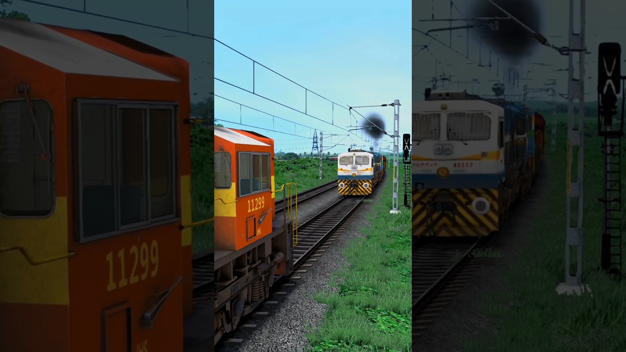 Train Simulator Games I Two Express Trains Accident On Same Track