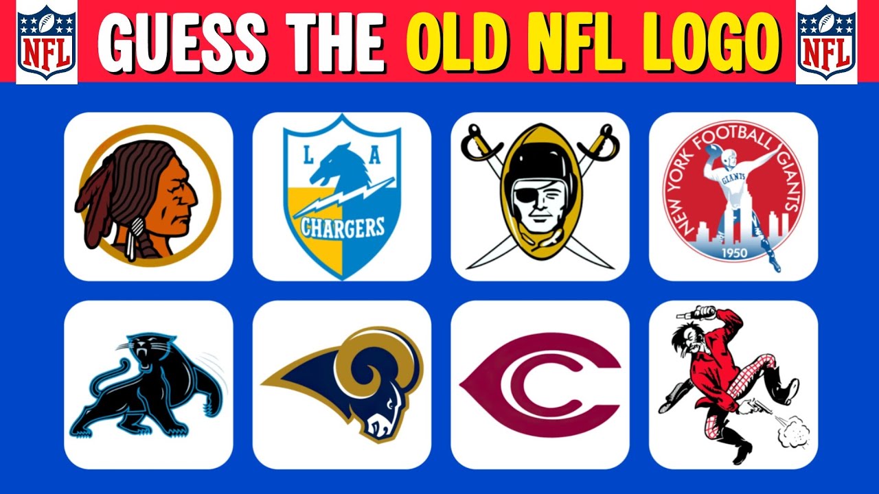 Can You Guess the NFL Team by their Old Logo | NFL Quiz
