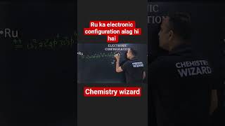 Ru has unique electronic configuration #ranjeetsir #chemistrywizard #nagpur #jee #neet #fyp