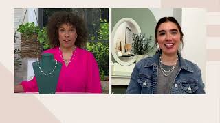 JAI Sterling Silver Cultured Pearl 2.7mm Box Chain Necklace on QVC