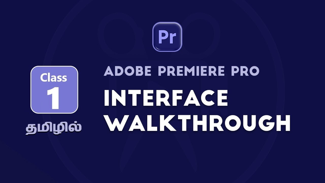 Adobe Premiere Pro Beginner Class 1 - Video Editing Tutorials - YouTube