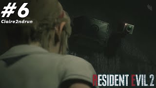 [Let's Play Hard] Resident Evil 2 Remake - CLAIRE 2nd Run "HARDCORE" - Part 6 [NO COMMENTARY]