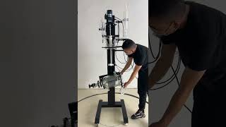 🎥 Lift & Tilt Glass Reactor - Lab Game Changer!