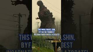 Shin Godzilla is a BABY!!??? #godzilla #Kaiju #didyouknow